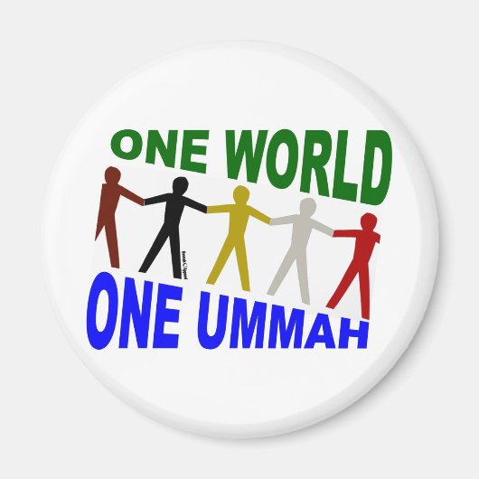Aimant Un monde Oummah (Devant)