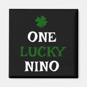 Aimant Un Nino chanceux jour de la Saint-Patrick irlandai