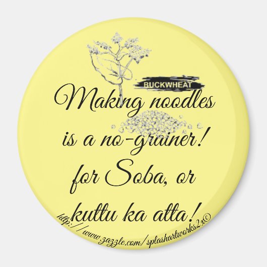 Aimant "Un non 'grainer' ! (Devant)