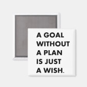 Aimant Un objectif sans plan  (Recto/Verso)