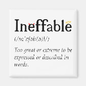 Aimant Un paradis et un enfer ineffables (Devant)