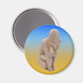 Aimant Un penseur moderne (Recto/Verso)