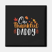 Aimant Un Père Remercié Fun Père Thanksgiving Père Fall A (Devant)