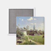 Aimant Un petit jardin à Moscou, 1878 (Recto/Verso)