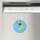 Aimant Un petit oiseau de paradis (In Situ (Lave-vaisselle))