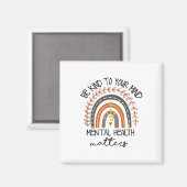 Aimant Un Peu De Problèmes De Santé Mentale Autisme Aw (Recto/Verso)