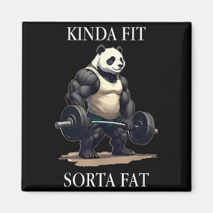 Aimant Un peu en forme plutôt gras Gym Panda musculation
