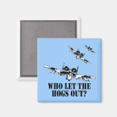 Aimant Un phacochère A-10 (Recto/Verso)