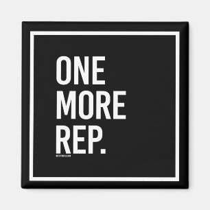 Aimant Un plus de représentant --    Humour de gymnase -