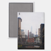 Aimant Un pont à Shanghai (Recto/Verso)