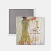 Aimant Un prêtre Inmutef qui offre (Recto/Verso)