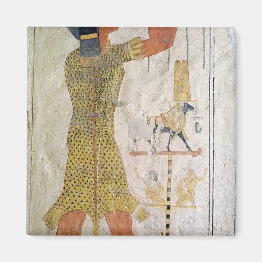 Aimant Un prêtre Inmutef qui offre (Devant)