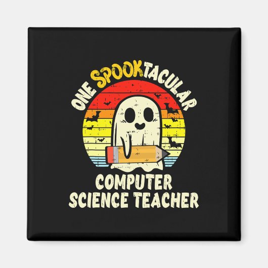 Aimant Un professeur d'informatique absolument effrayant (Devant)