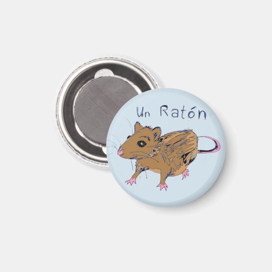 Aimant Un Ratón (Un Rat) (Recto/Verso)