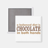 Aimant Un régime équilibré est... (Recto/Verso)