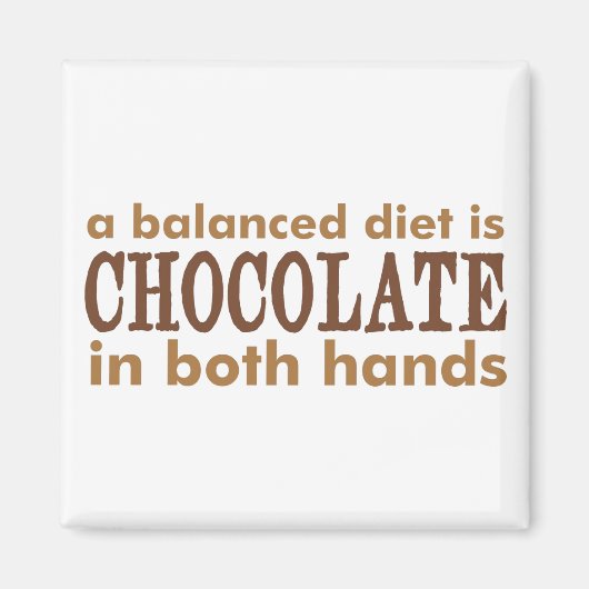 Aimant Un régime équilibré est... (Devant)