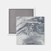 Aimant Un réseau de nuages sur l'océan Pacifique (Recto/Verso)