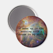 Aimant Un rêve dans mes yeux (Recto/Verso)