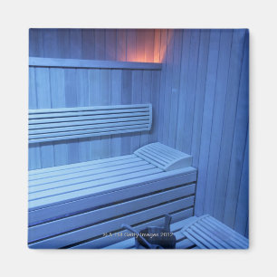Aimant Un sauna dans la lumière bleue, Suède