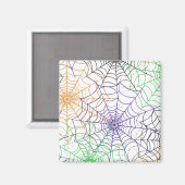Aimant Un simple Motif Web d'Halloween Spider (Recto/Verso)