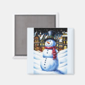 AIMANT UN SOIR DE NOËL FROTTANT (Recto/Verso)