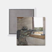 Aimant Un soldat agit comme force d'opposition (Recto/Verso)