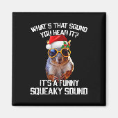 Aimant Un son amusant Noël des écureuils de Noël Noël Noë (Devant)