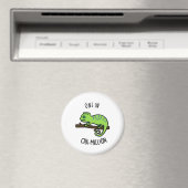 Aimant Un Sur Cha Million Funny Chameleon Pun (In Situ (Lave-vaisselle))