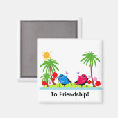 Aimant un toast à l'amitié ! (Recto/Verso)