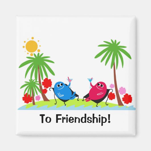 Aimant un toast à l'amitié ! (Devant)