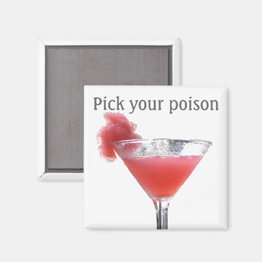 Aimant Un toast à une bonne heure (Recto/Verso)