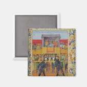 Aimant Un tournoi de combat manuel (Recto/Verso)