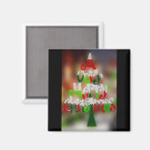 Aimant Un très joyeux Noël (Recto/Verso)