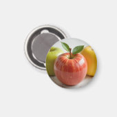 Aimant Un Trio de Pommes (Recto/Verso)