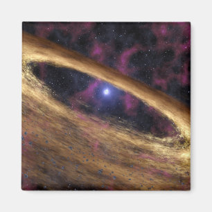 Aimant Un type d'étoile morte appelée pulsar