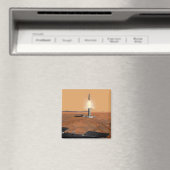 Aimant Un Véhicule Ascent Quittant Mars. 2 (In Situ (Lave-vaisselle))