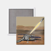 Aimant Un Véhicule Mars Ascent A Été Lancé Depuis Mars. (Recto/Verso)