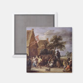 Aimant Un village de mercerie (Recto/Verso)