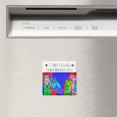 Aimant Un village pour aider les chats sans abri (In Situ (Lave-vaisselle))