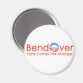 Aimant Un virage pour Barack Obama (Recto/Verso)