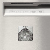 Aimant Un volcan (In Situ (Lave-vaisselle))