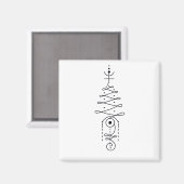 Aimant Unalome I (Recto/Verso)