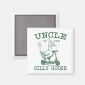 Aimant Uncle Of The Silly Goose First Birthday Family Mat (Recto/Verso)