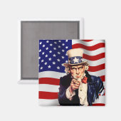 Aimant Uncle Sam 1 (Recto/Verso)