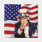 Aimant Uncle Sam 1 (Devant)