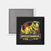 Aimant Unclesaurus T rex Uncle Saurus Dinosaur (Recto/Verso)