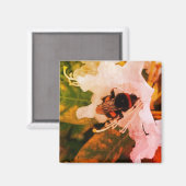 Aimant Une abeille - partie de la série d'insectes (Recto/Verso)