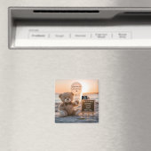 Aimant Une annonce de grossesse numérique sur une belle p (In Situ (Lave-vaisselle))