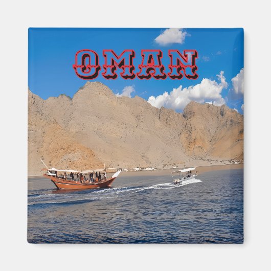 Aimant Une aventure côtière omanaise (Devant)
