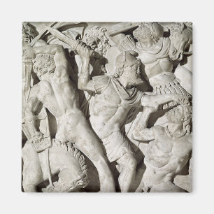 Aimant Une bataille entre les Romains et le Galatians